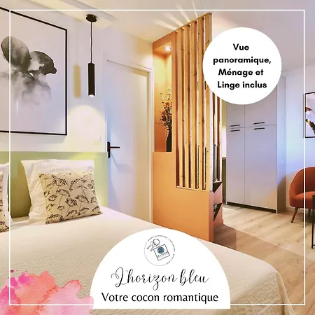 - L'horizon Bleu - Cocon Romantique Avec Vue Panoramique